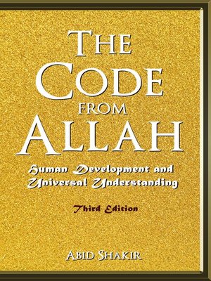 cover image of The Code From Allah
